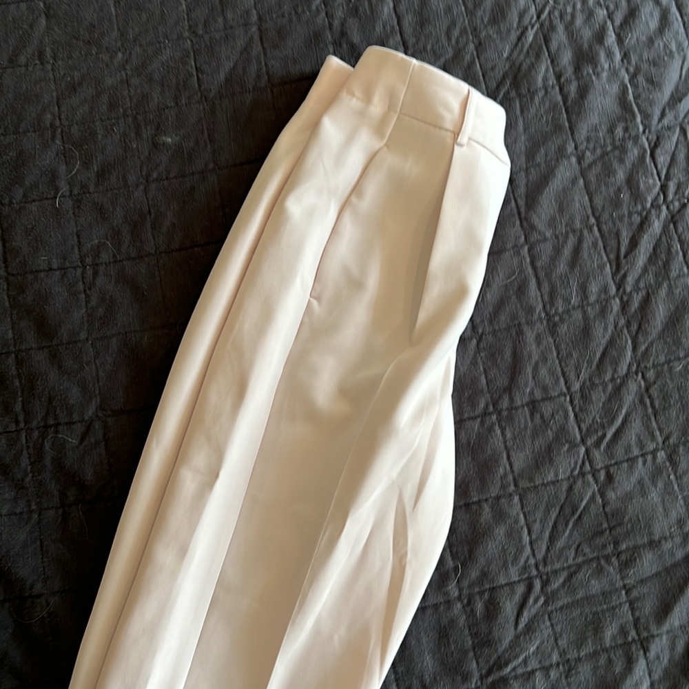 Express Pleated Pants, High Rise, Ankle